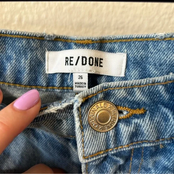 RE/DONE Denim 70’s‎ Straight Leg - Picture 5 of 7